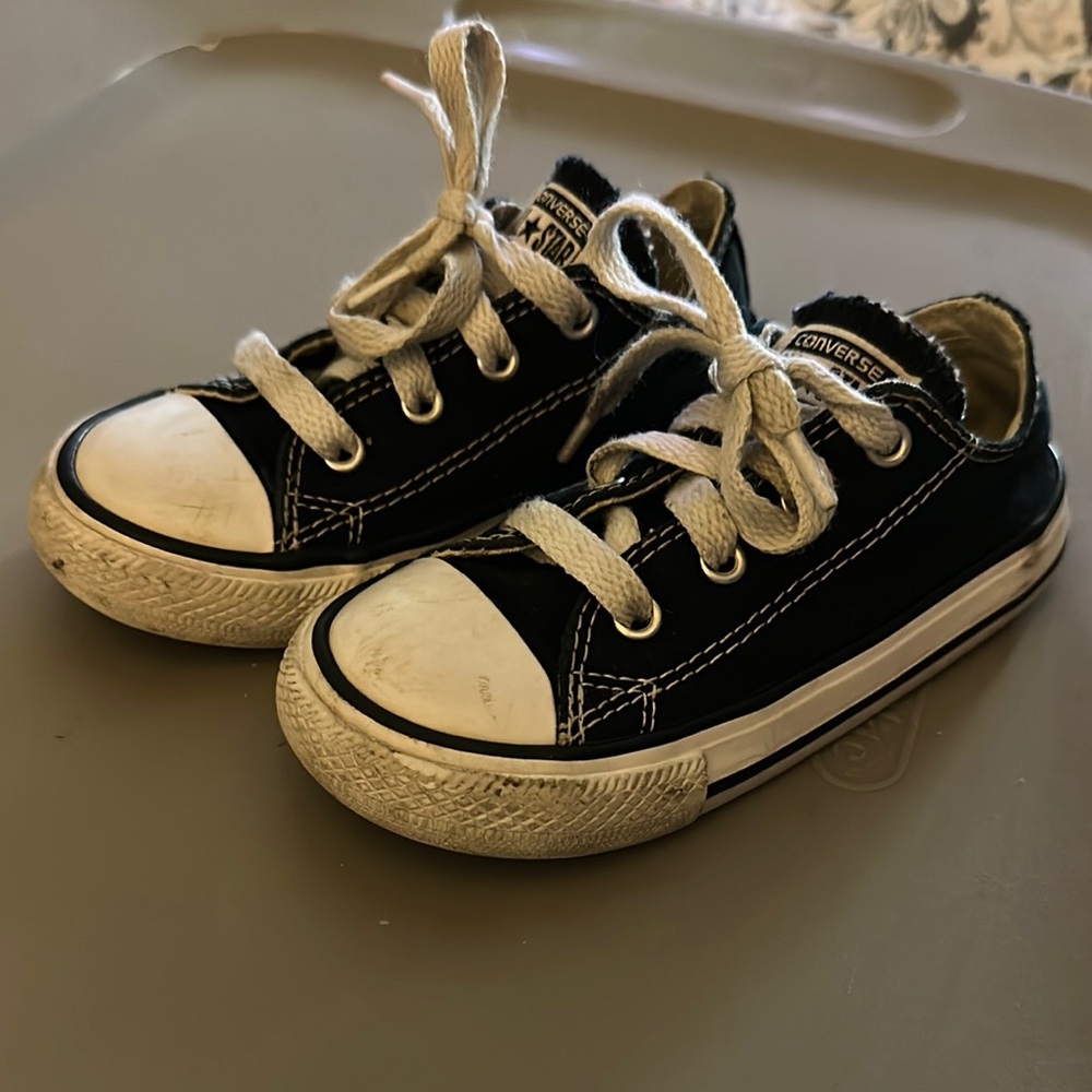 Converse Kids Black Sneakers